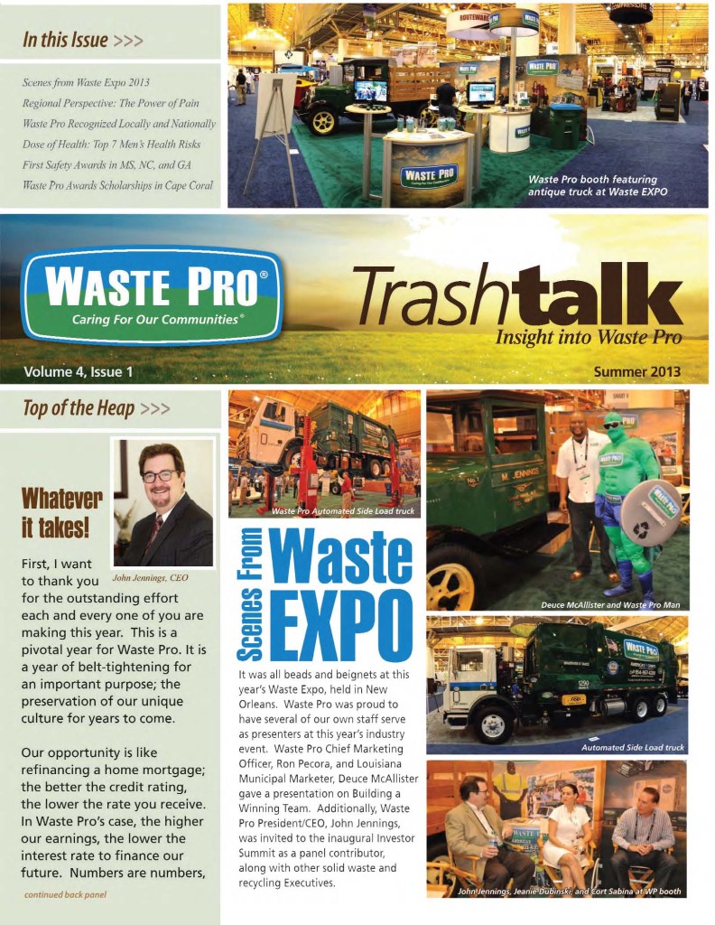 Trash Talk Volume 4 Issue 1 Page_1