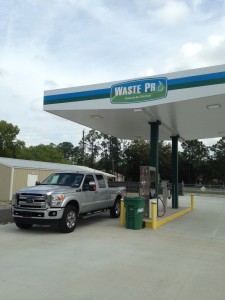 First customer at Bunnell CNG station