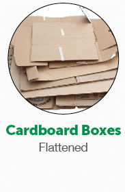 recycling cardboard