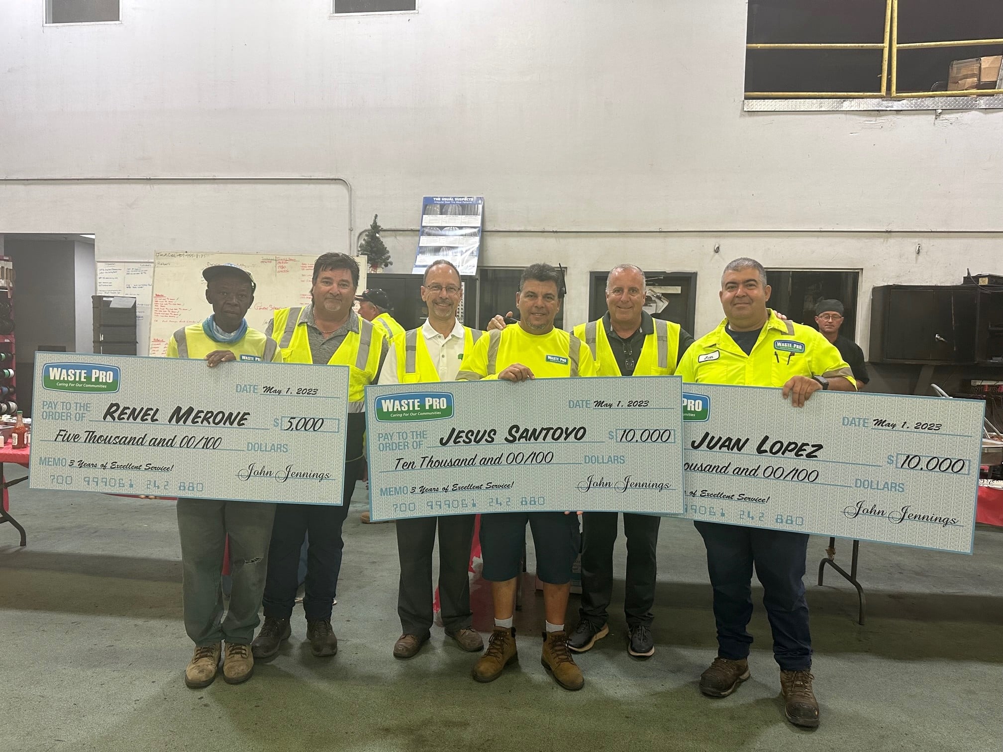 Ft. Myers Safety awards May 2023